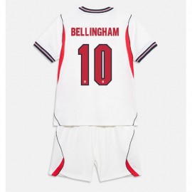 England Jude Bellingham #10 Hjemmebanetrøje Børn VM 2026 Kortærmet (+ Korte bukser)